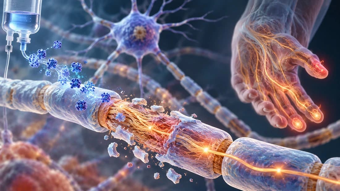 Pourquoi la chimiothérapie endommage les nerfs et pourquoi les fourmillements ne disparaissent parfois jamais complètement